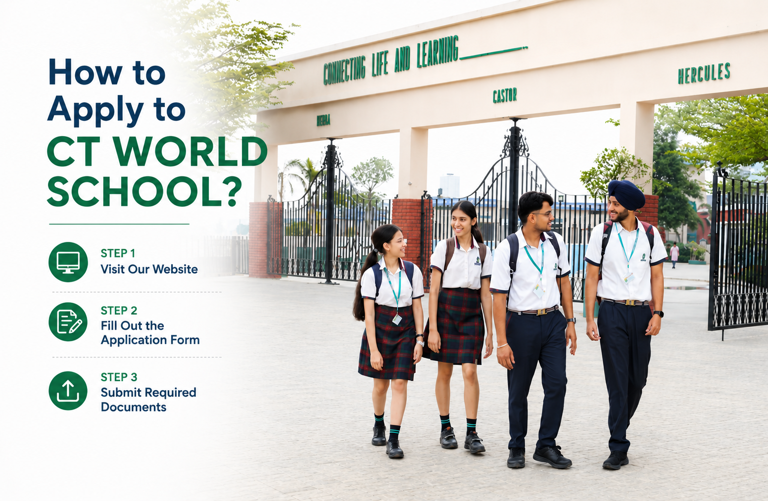 How to Apply to CT World School?